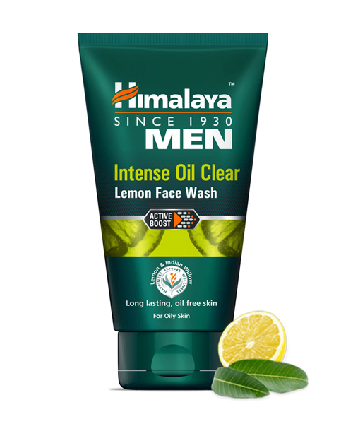 Himalaya Intense Oil Clear Lemon Men Face Wash – 100ml