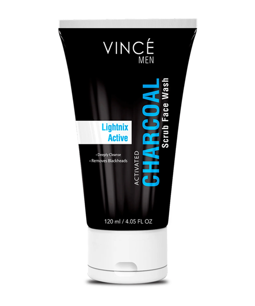 Activated Charcoal Scrub Face Wash for Men
