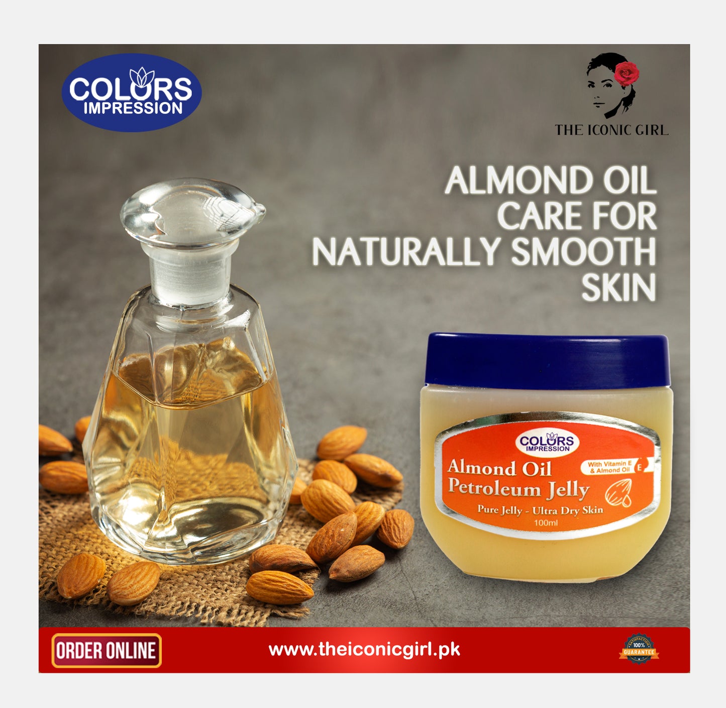 Colors Impressions Almond Oil Petroleum Jelly 100ml