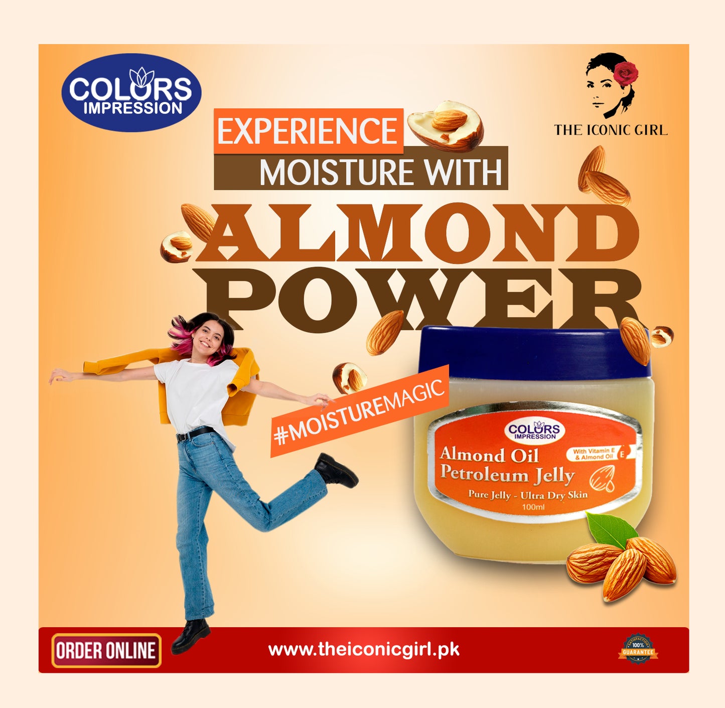 Colors Impressions Almond Oil Petroleum Jelly 100ml