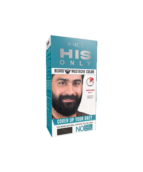 Dark Brown - Beard &amp; Mustache Color (BM-03)