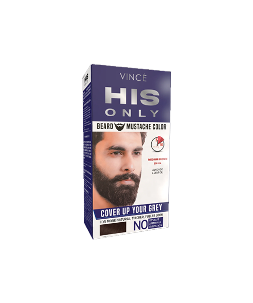 Medium Brown - Beard &amp; Mustache Color (BM-04)