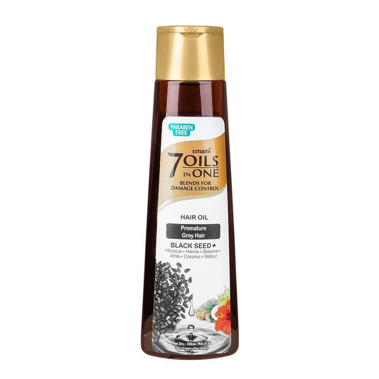Emami 7 Oils in One Blends for Damage Control Hair Oil - Black Seed