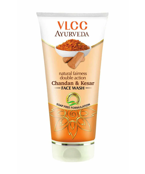NATURAL FAIRNESS DOUBLE ACTION KESAR &amp; CHANDAN FACE WASH