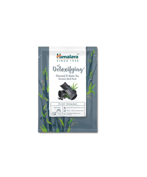 Himalaya Detoxifying Charcoal And Green Tea Bamboo Sheet Mask