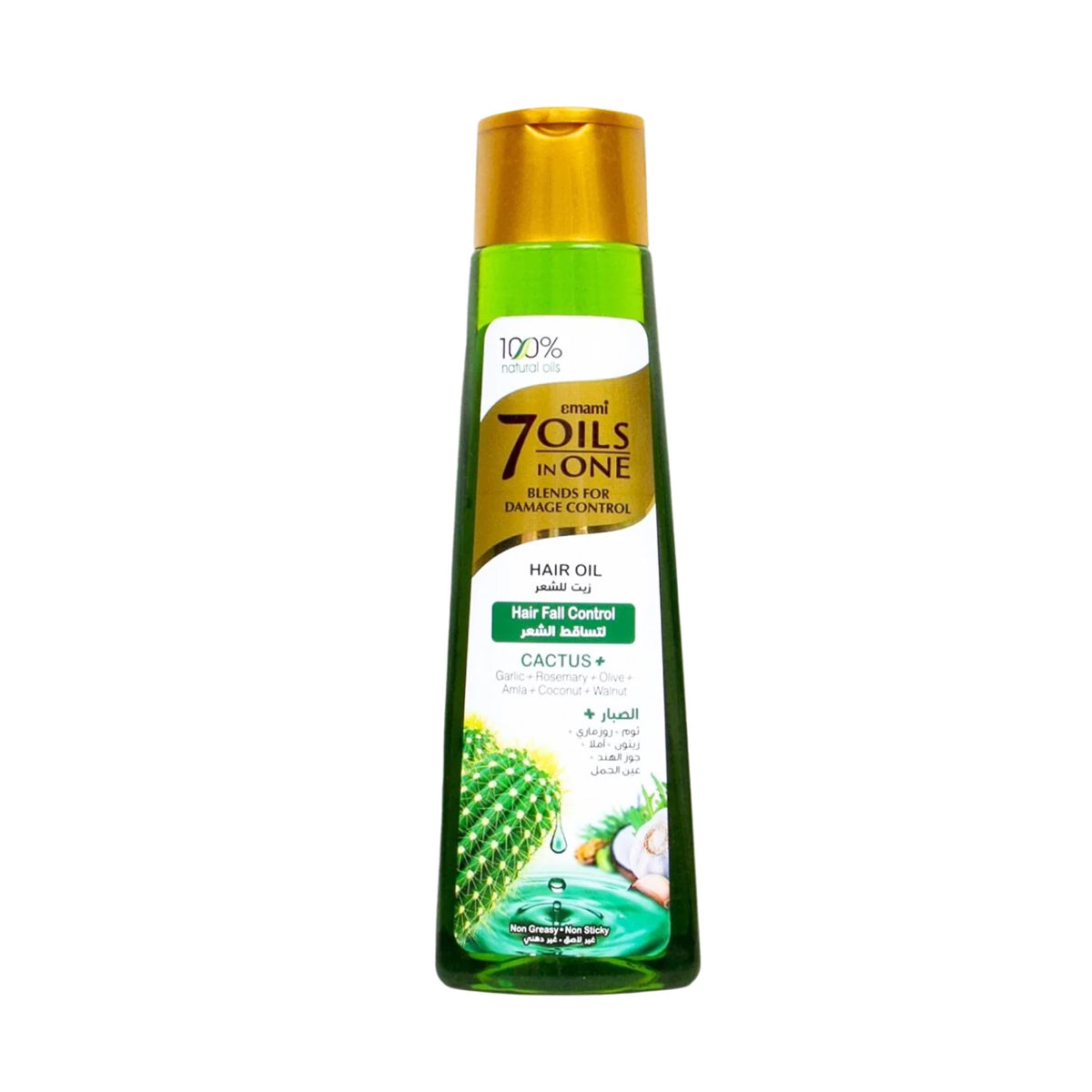 Emami 7 Oils in One Blends for Damage Control Hair Oil - Cactus