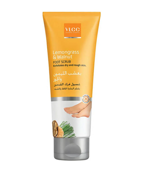 VLCC Lemongrass &amp; Walnut Foot Scrub