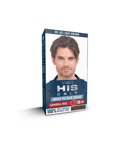 Light Brown Men Hair Color - His Only (HC-05)