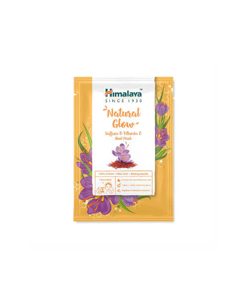 Himalaya Natural Glow Saffron Vitamin C Mask 1pc