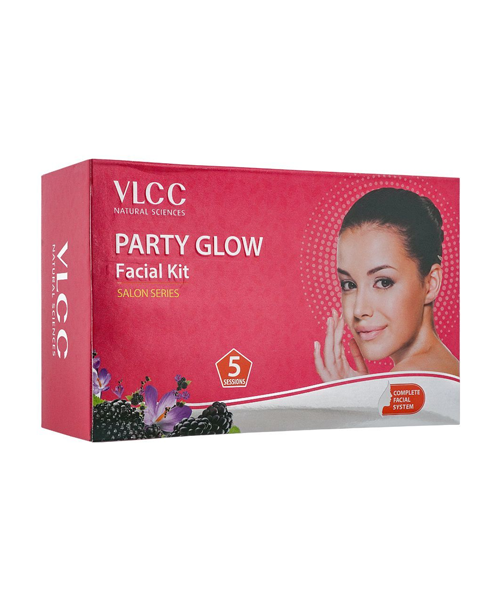 VLCC Natural Sciences Party Glow Salon Series Session 5 Complete Facial Kit