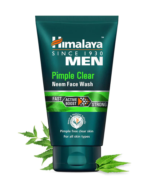 Himalaya Men Pimple Clear Neem Face Wash 100-Ml