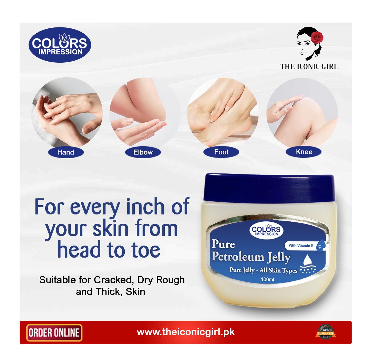 Colors Impressions Pure Petroleum Jelly 100ml