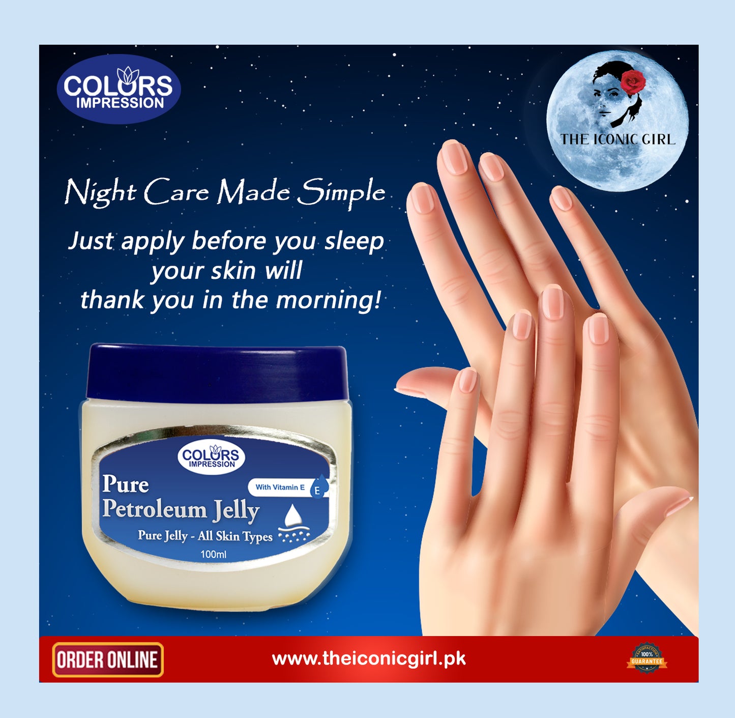 Colors Impressions Pure Petroleum Jelly 100ml