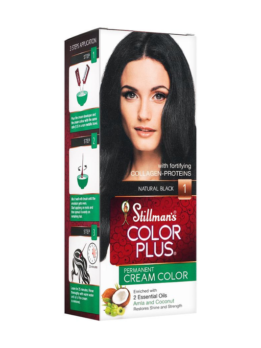 Stillmans Hair Color - 01 Natural Black