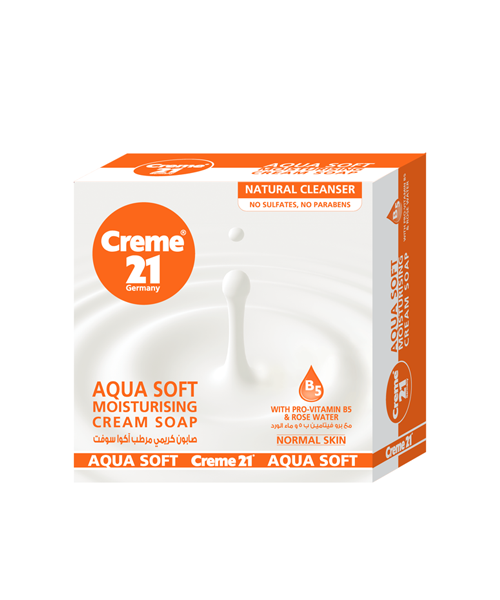 CREME 21 SOAP 125G ( AQUA SOFT )