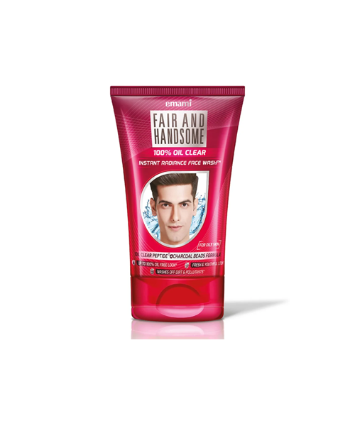 Emami Fair and Handsome 100% Oil Clear Face Wash
